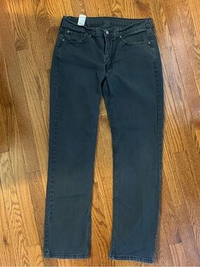 Levi's Slim Straight Navy Twill Pant